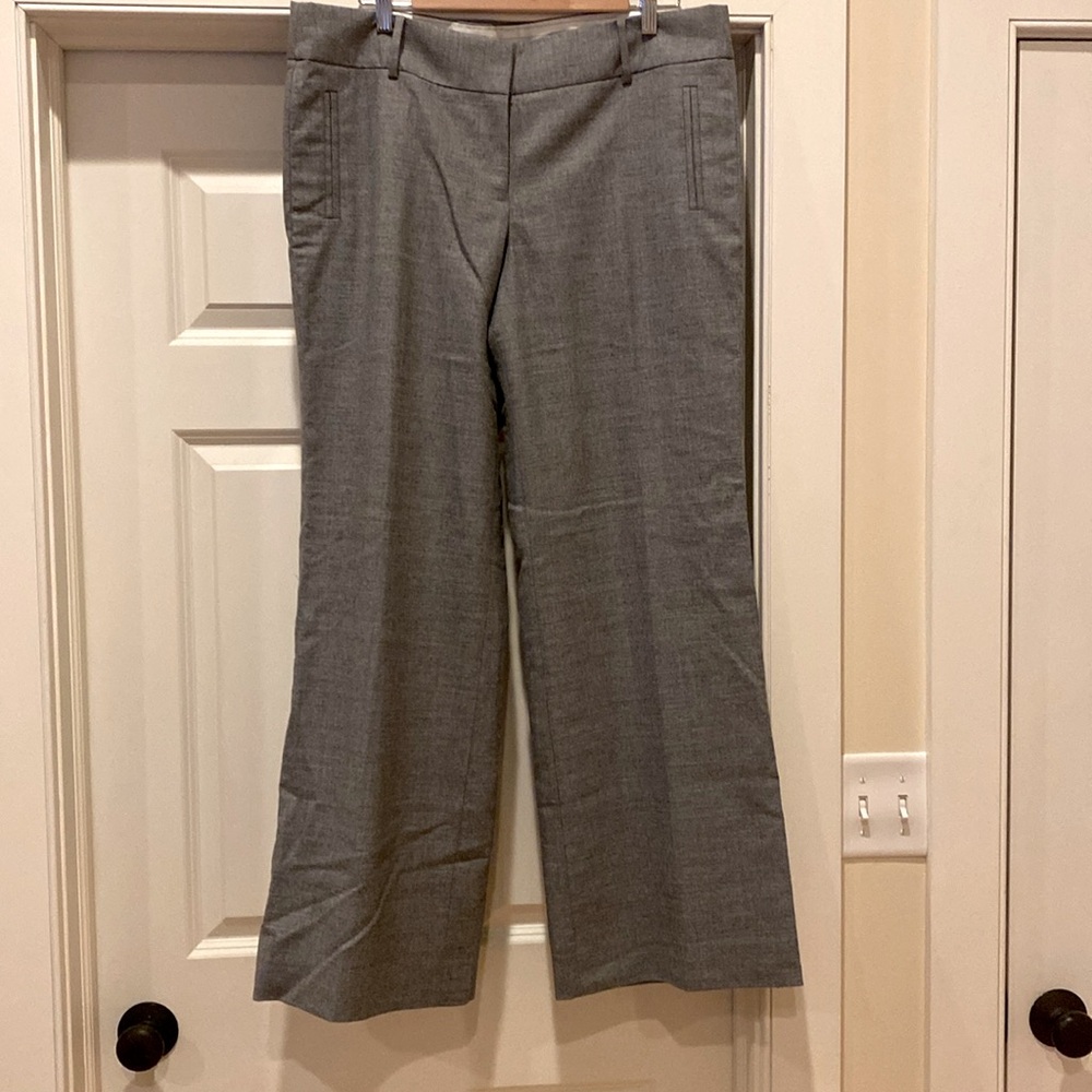 Jcrew city fit wide leg size 14